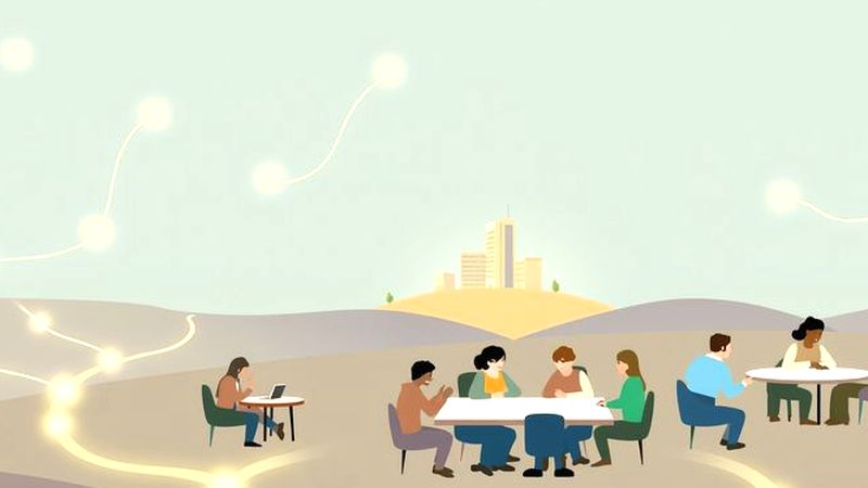 Comunidad próspera florece en colaboración armoniosa