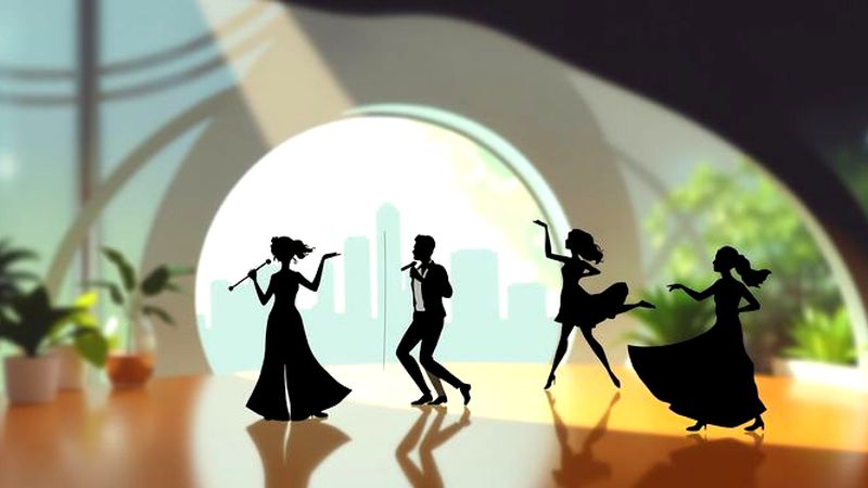 Bailarines diversos anuncian un paisaje urbano