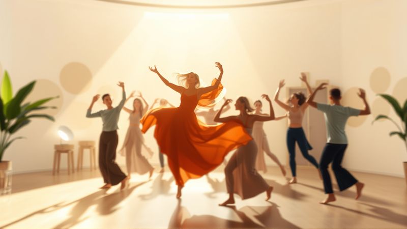 Danza fluida irradia calma y armonía