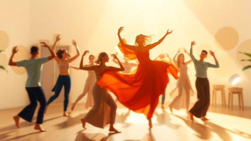 Danza fluida irradia calma y armonía