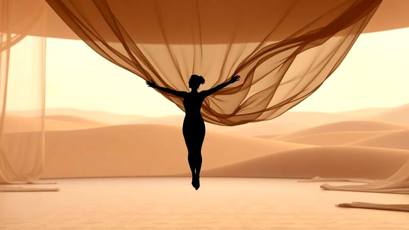 Silueta en danza