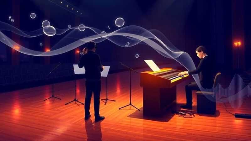 Un estudio ilustrativo sonoro y armonioso