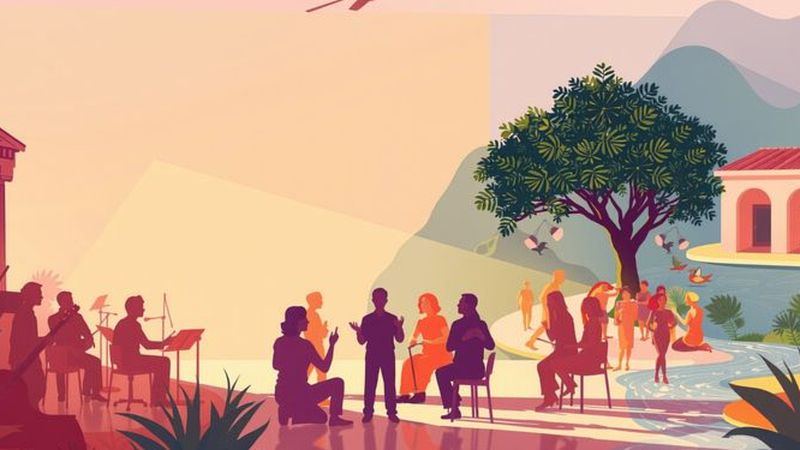 Un espacio sereno fusiona culturas y creatividad