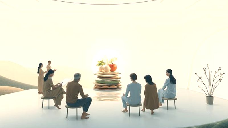 Un estudio tranquilo observa la colaboración creativa