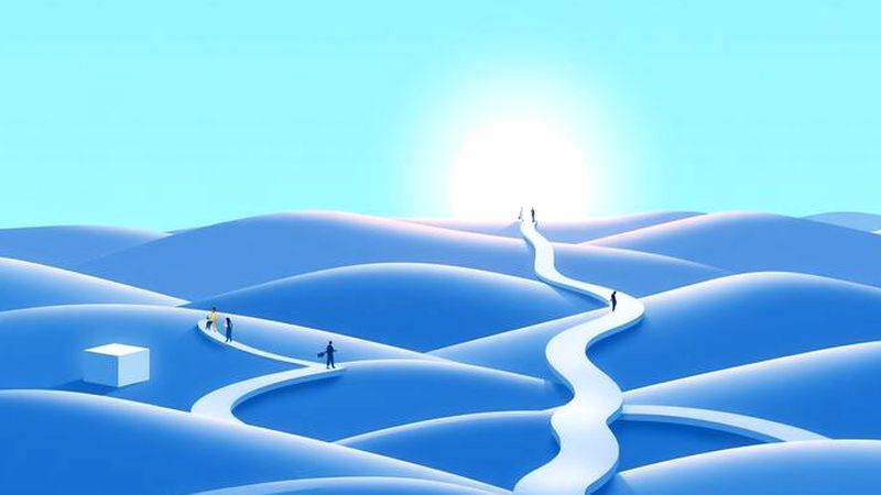 Un paisaje armonioso inspira colaboración y progreso
