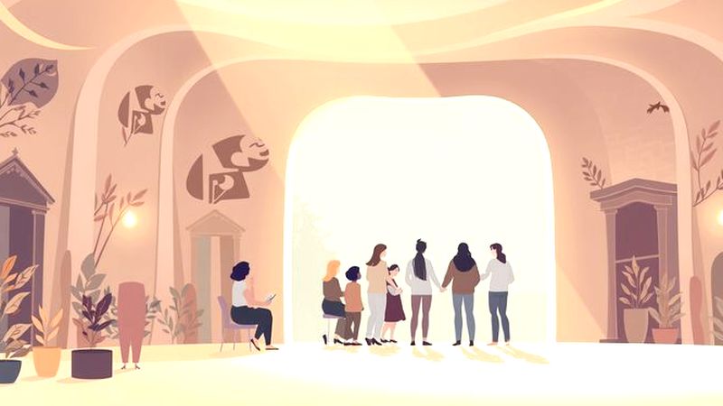 Un teatro acogedor inspira colaboración y progreso